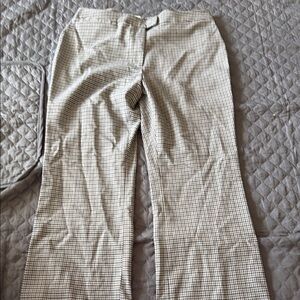 H&M Checkered Pants - Black and White
